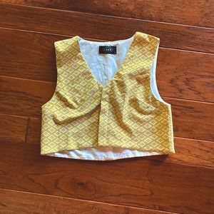 Pattern vest top